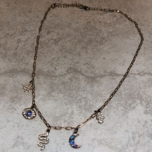 Gold Spiritual Charms Nevklace